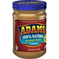 thumbnail image 6 of (3 pack) Adams Natural Creamy Unsalted Peanut Butter, 16 oz, 6 of 7