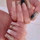 thumbnail image 5 of Uñas postizas de cobertura total con prensa en forma de ataúd para mujeres y niñas (3 cajas, 24 piezas cada una) 1088, 5 of 6