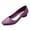 Purple, variant on NOKIO Women's Low Chunky Heels Dress Shoes Women Shoes Coarse Heels Short Leather Boots Boots High Heels Women Boots Fashion Zipper Shoes Closed Toe Comfortable Wedding Work Pumps Shoes