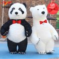 thumbnail image 2 of Disfraz inflable de oso polar panda de 2 m/2,6 m/3 m para publicidad, disfraz divertido de mascota para adultos, para Navidad y Halloween, 2 of 5
