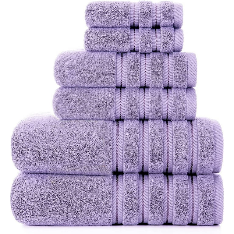 Utopia Towels 6 Pack Premium Hand Towels Set (16 x 28 inches) 100% Ring Spun Cotton Ultra Soft and Highly Absorbent 600GSM Towels for Bathroom Gym Sho