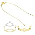 thumbnail image 1 of OULII 1 Set Golden Iron Lamp Shade Bracket for Diy Lamp Kit 12Inch, 1 of 8