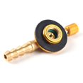 thumbnail image 1 of 7.8cm Gas Stove Switching Stainless Steel Camping Charging Inflatable Valve Adapter 1Pc He Qiyong unisex, 1 of 2