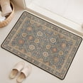 thumbnail image 2 of Washable Vintage Kitchen Mat 31"x20" Non Slip Soft Plush Low Profile Kitchen Rug, Distressed Medallion Oriental Style Sink Mat for Laundry Room Bedroom Office, 2 of 6