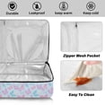 thumbnail image 4 of Iauyy Casserole Carrier for Hot Food Insulated Casserole Travel Carry Bag with Lid Food Warmer Bag for Party/Picnic,Light-colored Butterflies, 4 of 7