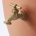 thumbnail image 4 of Algreen Cascata Rain Barrel, 65 Gallon, Terracotta Resin, 4 of 10