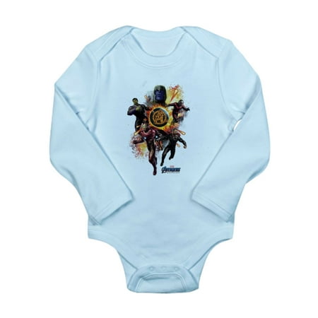 

CafePress - Male Avengers Endgame - Long Sleeve Infant Bodysuit