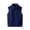 Blue-06, variant on Ugoldhm Kids Stand‑Collar Full‑Zip Fleece Vest, Soft Warm Sleeveless Outerwear with Side Pockets