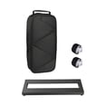 thumbnail image 4 of Pedales de efectos de guitarra Pedalboard de efectos multifunción portátil estable con bolsa de transporte Pedalboard de bajo para suministros de bajo , S S Baoblaze Tablero de pedales de efectos, 4 of 8