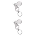thumbnail image 2 of Soidarity Nail Clippers Multifunctional Replacement Reusable Washable Bottle Manicure Toenail Keyring Tool Opener Round with Foldable Como se muestra 2piezas Soidarity CBP004389, 2 of 3
