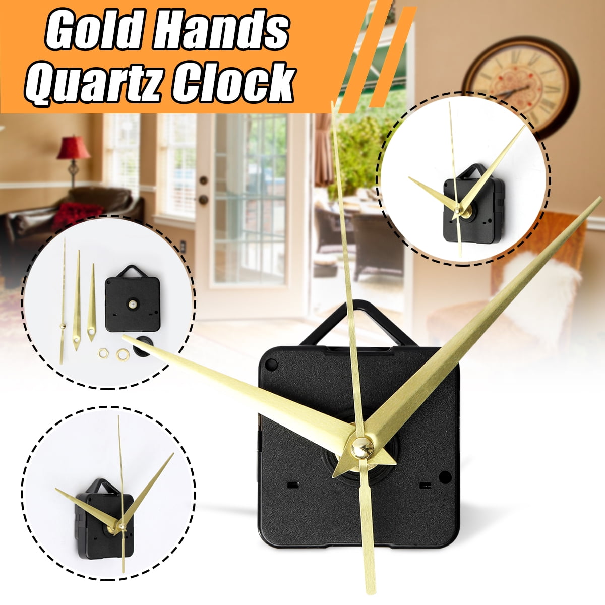 Silent clock motor noredmaxi