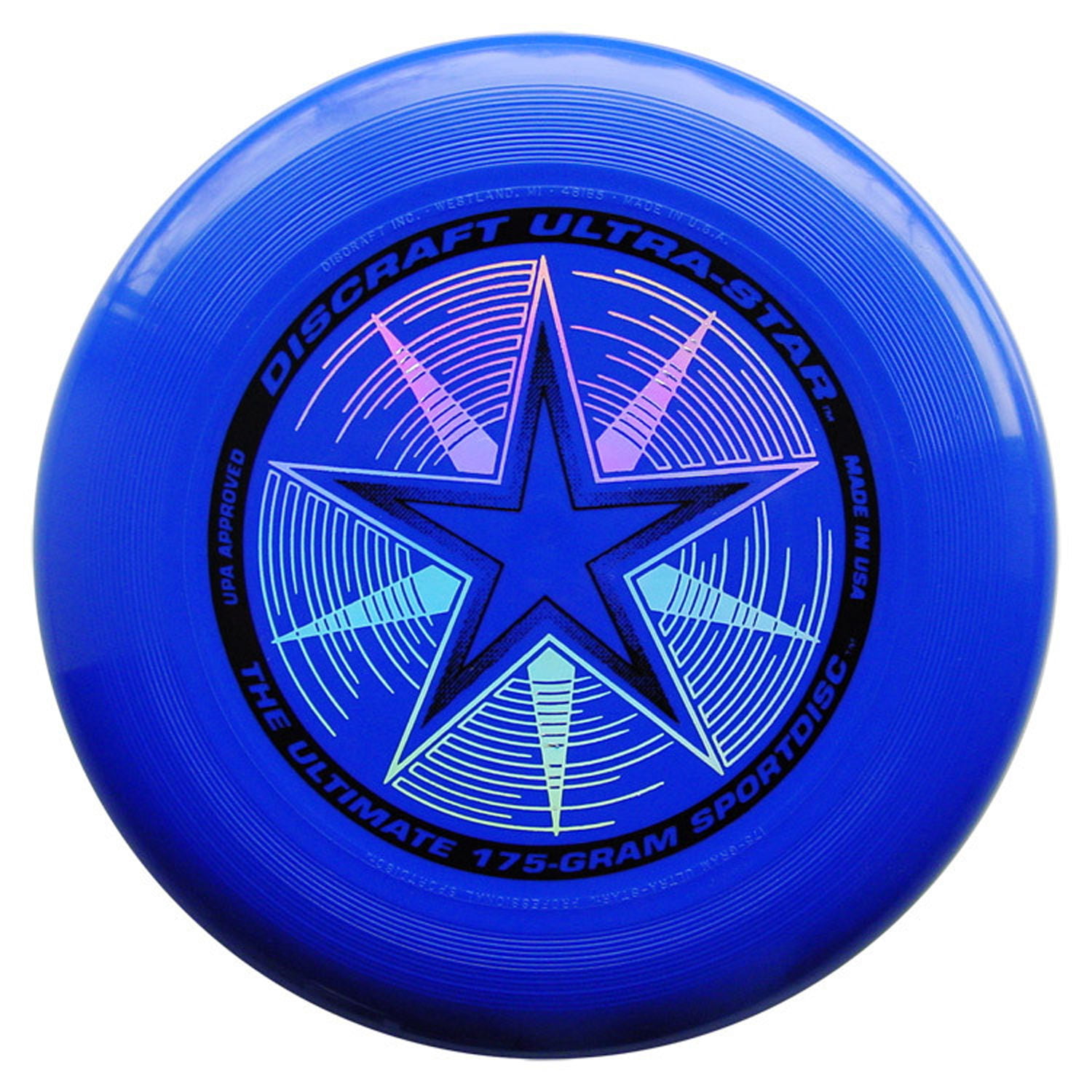 Yellow Discraft Ultra-Star 175g Ultimate Frisbee Disc