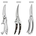 thumbnail image 3 of Yeacher Poultry Shears Stainless Steel Kitchen Scissors Multi-Purpose Scissors for Meat Chicken Fish Seafood BBQ, 3 of 8