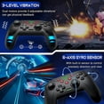 thumbnail image 2 of BEBONCOOL Manette Switch Pro pour Console de Jeu Nintendo Switch/Lite/OLED, Noir, 2 of 8