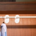 thumbnail image 4 of DEEPCRAFF 10Pcs Lightweight Plastic Closet Dividers for Clothing Racks with Writable Tags, 4 of 7