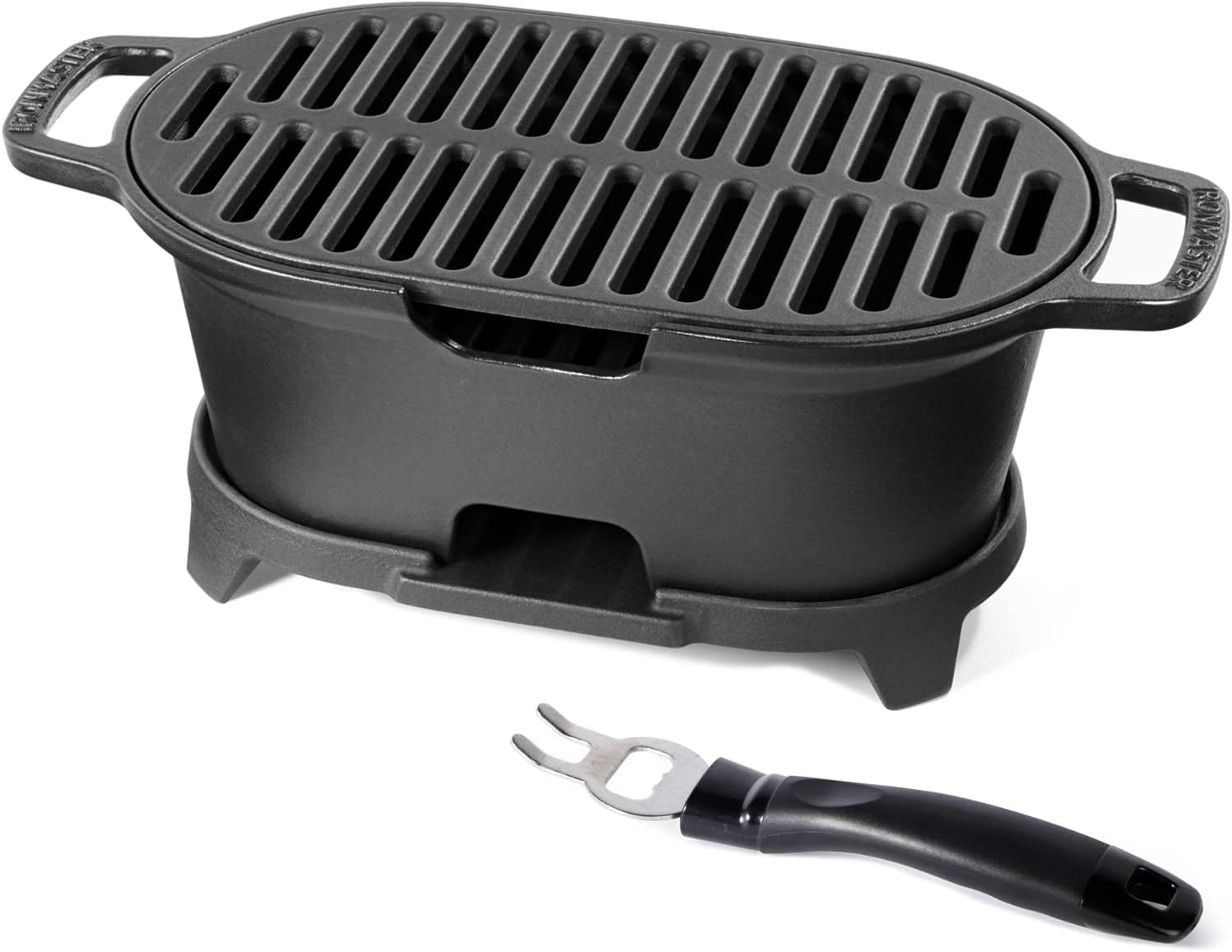 Cast Iron LODGE SPORTSMAN'S PRO GRILL LSPROG Lodge Cast-iron
