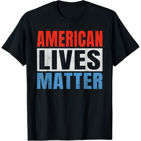 Playful Comfort Tee - American Lives Matter America T-Shirt