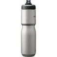 thumbnail image 2 of CamelBak Podium 22oz Insulated Stainless Steel Bike Water Bottle, Stainless, 2 of 7