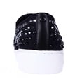 thumbnail image 5 of Womens MICHAEL Michael Kors Keaton Slip On Sneakers - Black Studded, 5 of 7