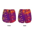thumbnail image 3 of Salouo Bright Textured Animal Print Women's 2 in 1 Running Shorts Double-Layer Shorts Athletic Workout Gym Yoga Shorts Running Shorts for Women-Medium, 3 of 7