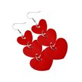 thumbnail image 2 of Pendientes Multicapa Labio Oreja Cuelga Aro en forma de corazón Pendiente colgante Favores de fiesta Regalo del día de San Valentín Banquete Ropa, zapatos y accesorios Miscelánea corazon 6 Minnieouse  AP010113-06, 2 of 6