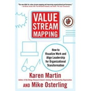 Value Stream Mapping: How to Visualize Work Flow and Align People for Organizational Transformation: Using Lean Business Practices to Transform Office and Service Environments, Pre-Owned (Hardcover)