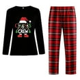 thumbnail image 4 of KHONTS Christmas Family Pajamas Xmas Matching Family Pajama Holiday Pjs Xmas Jammies Sleepwear Set 1-Black Men, 4 of 4
