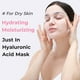 thumbnail image 3 of Mascarilla facial hidratante intensiva +WIS+ con suero de ácido hialurónico, 24 unidades, 3 of 8