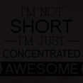 thumbnail image 3 of CafePress - I'm Not Short I'm Just Concentrated Awesome Women - Women's Traditional Fit Dark T-Shirt, 3 of 4