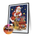 thumbnail image 2 of Santa Claus 5D DIY Diamond Painting Kits Resina Redonda Hugtrwg Para estrenar, 2 of 9