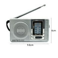 thumbnail image 4 of Lotpreco AM/FM Battery Operated Portable Radio with Speaker & Headphone Jack, Black, 4 of 9