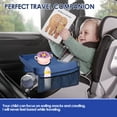 thumbnail image 5 of Kids Travel Tray Foldable Kid Car Tray for Toddler Car Seat Travel Tray for Airplane Toddler Car Seat Lap Tray Carseat Table Tray for Kids Travel Activities, 5 of 7
