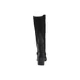 thumbnail image 5 of Bzees Womens Euphoria Faux Leather Tall Mid-Calf Boots Black 8.5 Medium (B,M), 5 of 6