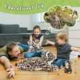 thumbnail image 5 of MorisMos 18" Cheetah Stuffed Animals Mommy Stuffed Leopard with 3 Baby Plush Toys, 5 of 9