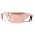 thumbnail image 4 of Riñonera unisex, monedero pequeño, bolso de mano para , mujeres, acampar , Rosado BLESIY Paquete de cintura, 4 of 6