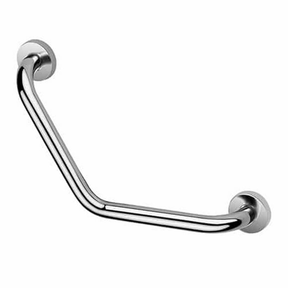 Barra Seguridad Baño Agarradera Alfa Acero Inoxidable Cromada 43 cm
