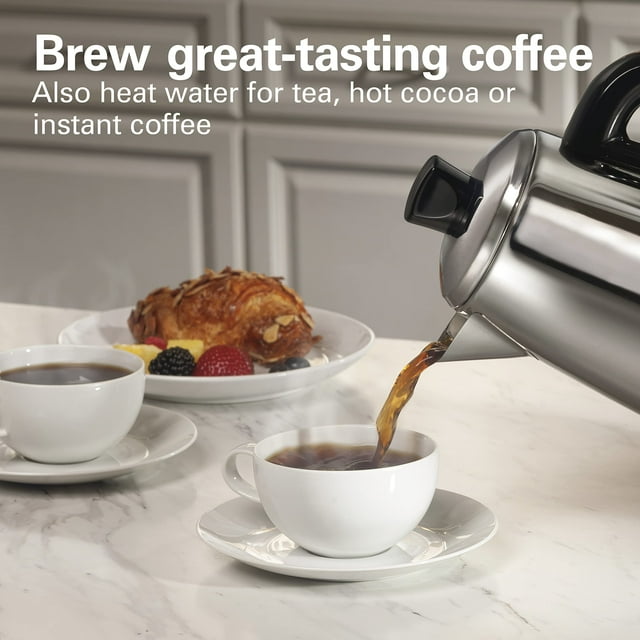 Hamilton Beach Stainless Steel 12-Cup Coffee Percolator