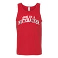 thumbnail image 2 of Wild Bobby Vintage Movie Quote Son Of A Nutcracker Men Tank Top, Red, Small, 2 of 6