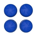 thumbnail image 4 of PlayVital Thumbs Pro Hurricane Thumbstick Extender for Xbox Core Controller, for Xbox Series X/S Controller, Joystick Caps for Xbox One Controller - 2 High Raise & 2 Mid Raise Concave - Blue, 4 of 6
