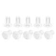 thumbnail image 1 of Unique Bargains M3x6mm Plastic Phillips Machine Screws, PC Flat Head Machine Bolts 10 Pack, 1 of 4