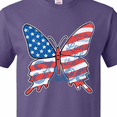 thumbnail image 4 of Inktastic Patriotic Butterfly T-Shirt, 4 of 5