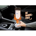 thumbnail image 6 of Cup Holder Phone Holder, Cup Holder Phone Mount, Phone Holders for your Car and Truck, Cup Phone Holder for Car, Smartphones, iPhone, Google, Samsung, Cell Phone Car Mount, Accessory (Pumpkin Orange), 6 of 8