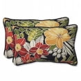 thumbnail image 1 of Pillow Perfect 560618 Clémens Noir Rectangulaire Jeter Oreiller - Lot de 2, 1 of 5