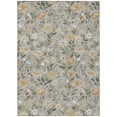thumbnail image 2 of Addison Rugs Chantille Indoor/Outdoor Transitional Floral Gray Machine Washable Rectangle Rug, 9' x 12', 2 of 8