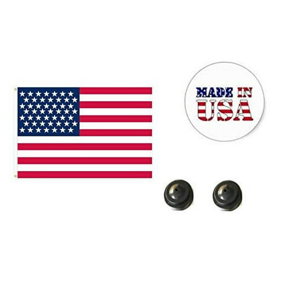 Made in the USA. 2 Historical 49-Star American 4"x6" Miniature Desk & Table Flags Includes 2 Flag Stands & 2 49-Star American Flag Small Mini Stick Flags