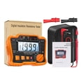 thumbnail image 1 of LEEYNEER 1 Set Insulation Tester with LCD Backlight and Resistance Testing Accessory, 1 of 8