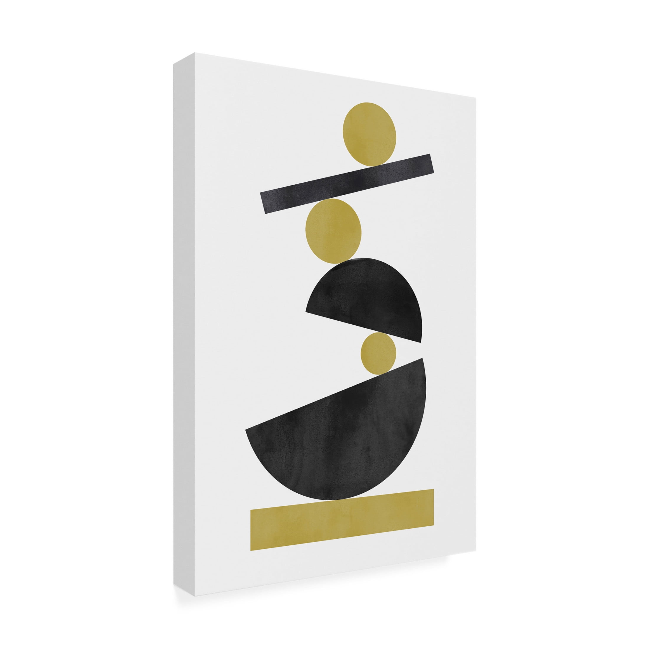 Canvas Wall Art - Incado 'Mid Century Mod III' Wall Art for Living Room, Bedroom, or Office Décor by Trademark Fine Art - 30 x 47 Inches