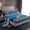 Blue, variant on Homewish Cartoon Football Soccer Bed Sheets, Kawaii Basketball Golf King Sheets, 4pcs