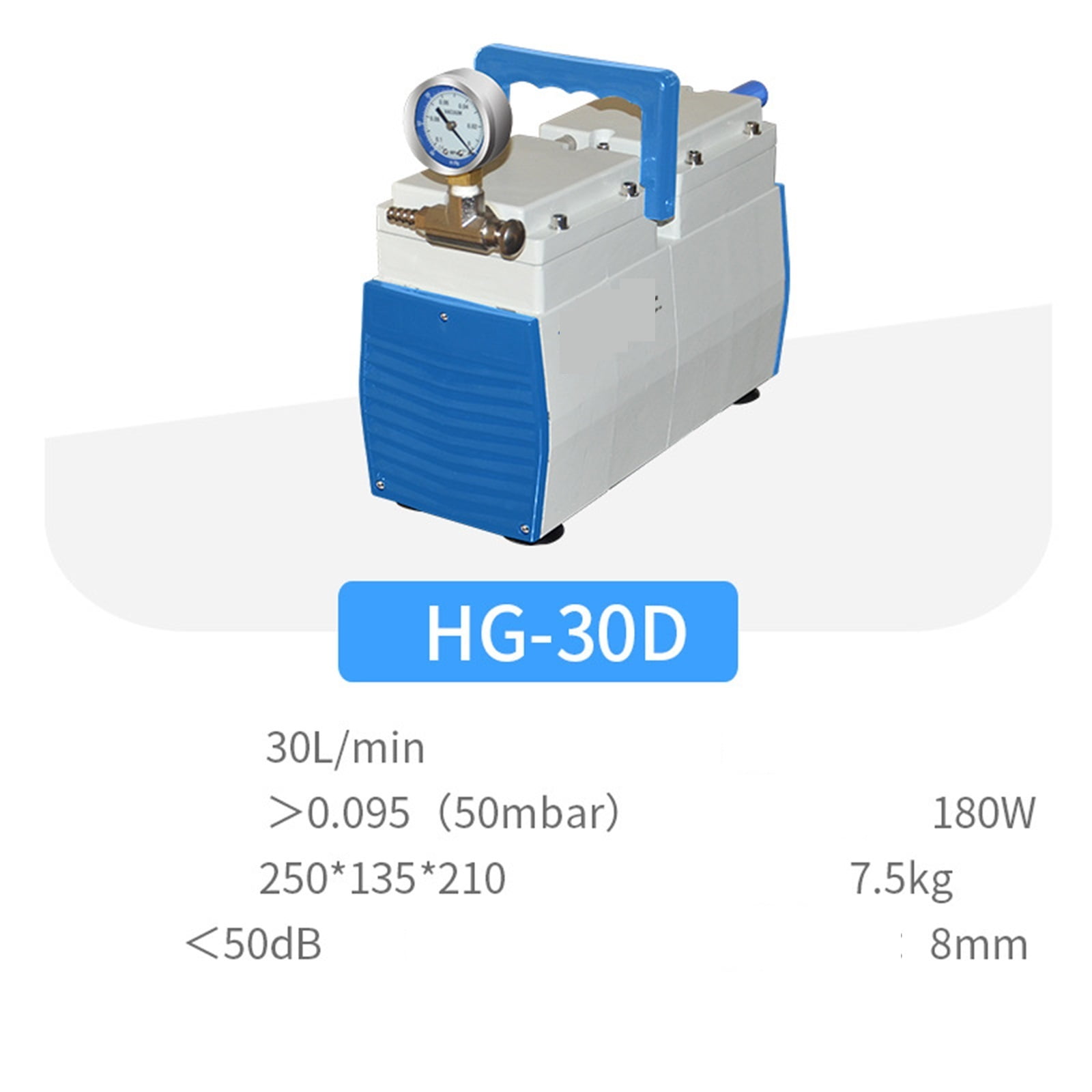 Diaphragm Vacuum Pump Laboratory Suction Filter Positive And Negative Pressure Small Multi-tap Anti-corrosion Oil-free Pump ,Easy to Use