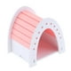 thumbnail image 5 of Pequeño animal Hideout Hamster House Deluxe Single Layers Wooden Hut Play Toy rosado Yuyangstore Escondite de animales pequeños, 5 of 8